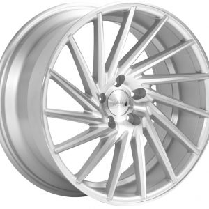 1AV ZX1 Silver Polished Face alloy wheel