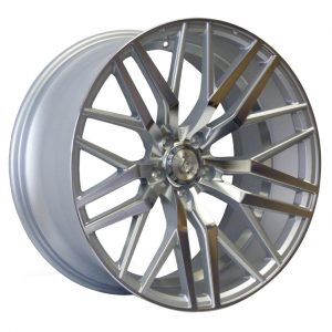 Axe EX30 Silver Polished Face and Barrel multi spoke alloy wheel
