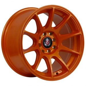 Axe EX8 Orange 10 spoke alloy wheel