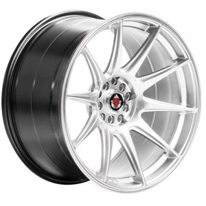 Axe EX8 XL Hyper Silver 10 spoke alloy wheel
