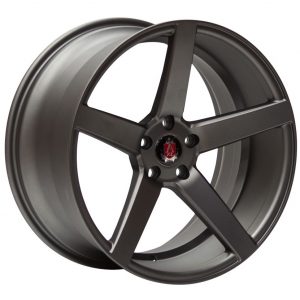 Axe Ex18 Satin Grey 5 spoke alloy wheel