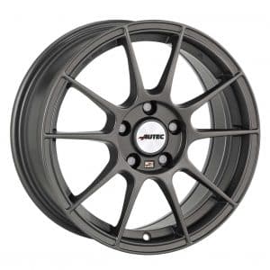 Autec Wizard Gunmetal Grey Type W 10 spoke alloy wheel