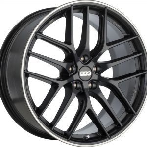 BBS CC-R Satin Black Y spoke alloy wheel