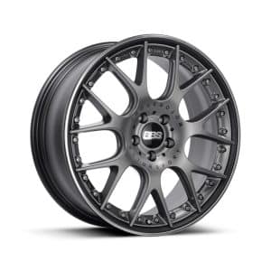 BBS CH-R II Platinum Silver Flow Formed Split Rim alloy wheel