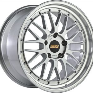 BBS Le-Mans Forged Split Rim LM Brilliant Silver Polished Rim Y spoke alloy wheel