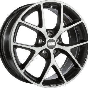 BBS SR Gunmetal Polished Face Y spoke alloy wheel