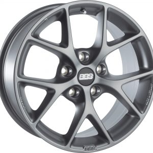 BBS SR Satin Himalaya Grey Y spoke alloy wheel