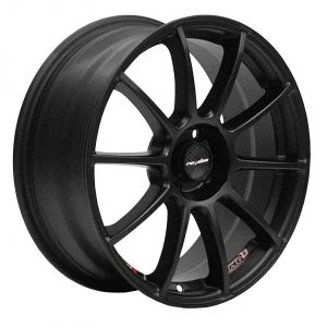 Lenso Spec B Matt Black multi spoke alloy wheel
