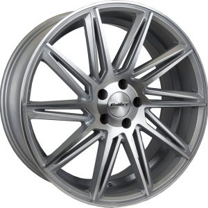 Calibre CCA Silver Polished Face 900 twin sppke 10 spoke alloy wheel