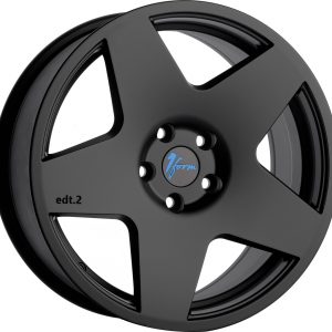 1Form Edition 2 Matt Black Blue Logo Cap EDT.2