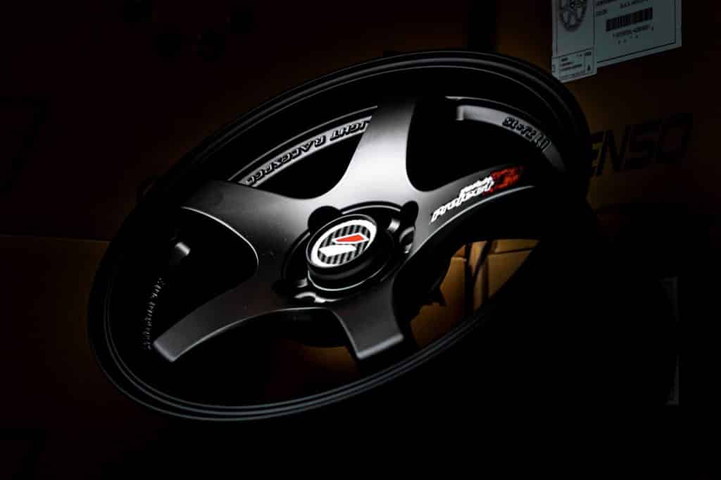 Lenso D1R Matt Black Show image alloy wheel