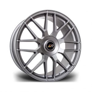 LMR Venus Gunmetal Grey angle 1024 alloy wheel