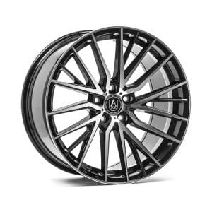 Axe EX40 Black Polished Face 1024 alloy wheel