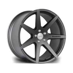 Riviera RV177 Matt Gunmetal angle 1024 alloy wheel