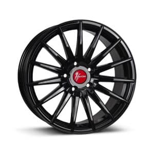 1Form Edition.5 Gloss Black Red Cap EDT.5 alloy wheel