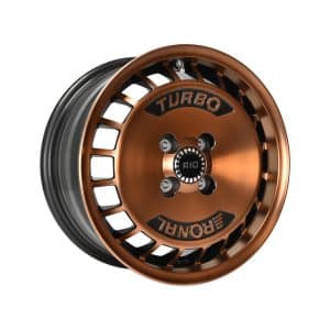 Ronal R10 Turbo Matt Copper Angle 1024 alloy wheel