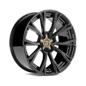 Wolfrace 71 Matrix Matrix Gloss Raven Black alloy wheel