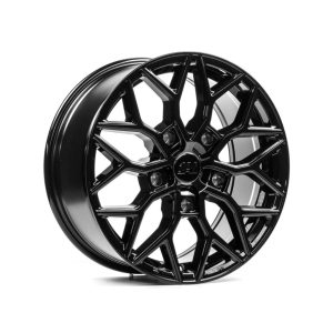 1AV ZX12 Transit Gloss Black angle 1 alloy wheel